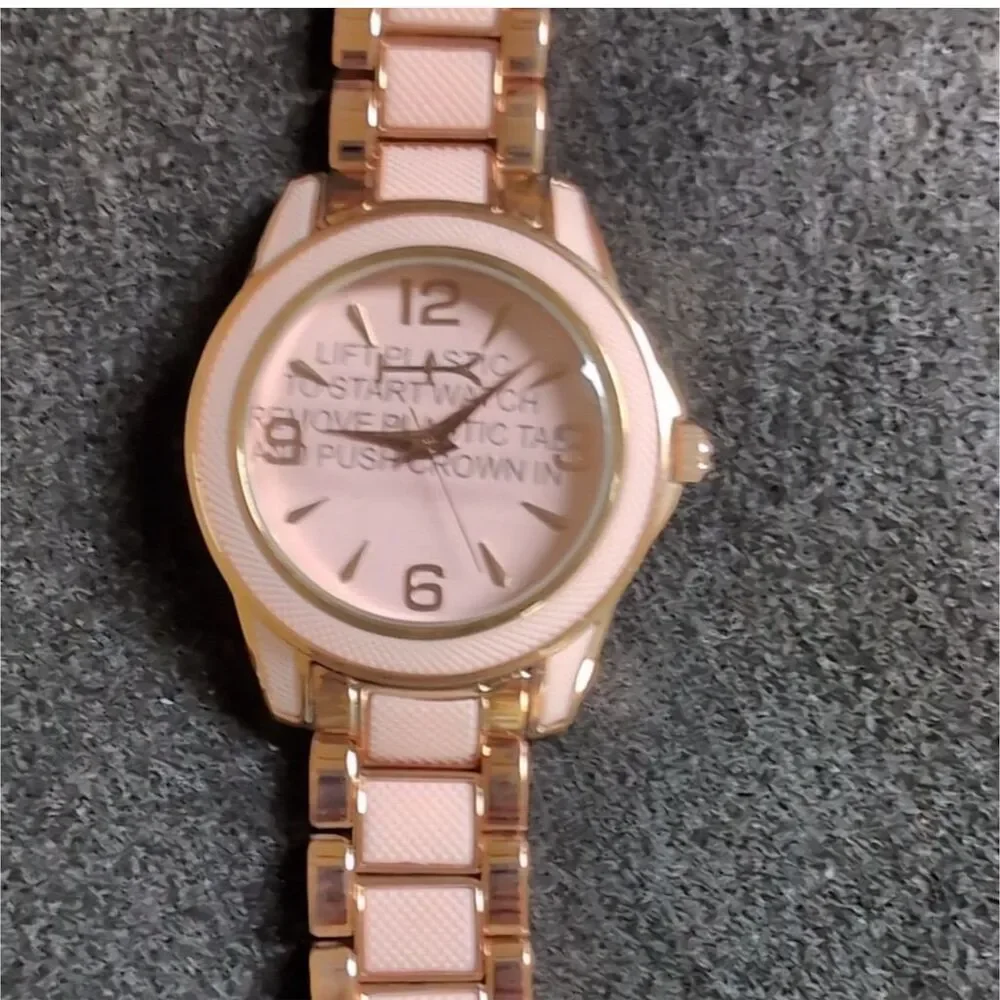 Heidi Klum Women's Luxury Quartz Watch Dial Gold Stainless Steel